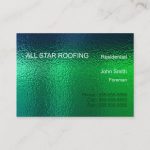 Green Stained Glass Business Card Template Generic | Zazzle Inside Generic Business Card Template