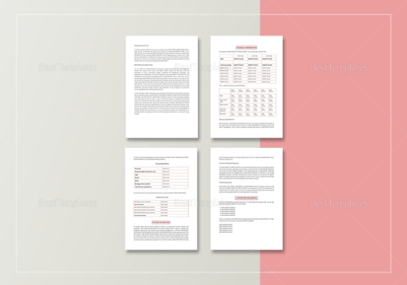 Gym Business Plan Template In Word, Google Docs, Apple Pages For Business Plan Template For A Gym