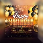 Happy Birthday Flyer Psd Free Download : 43 + Birthday Flyer Templates - Word, Psd, Ai, Vector intended for Free Birthday Flyer Templates