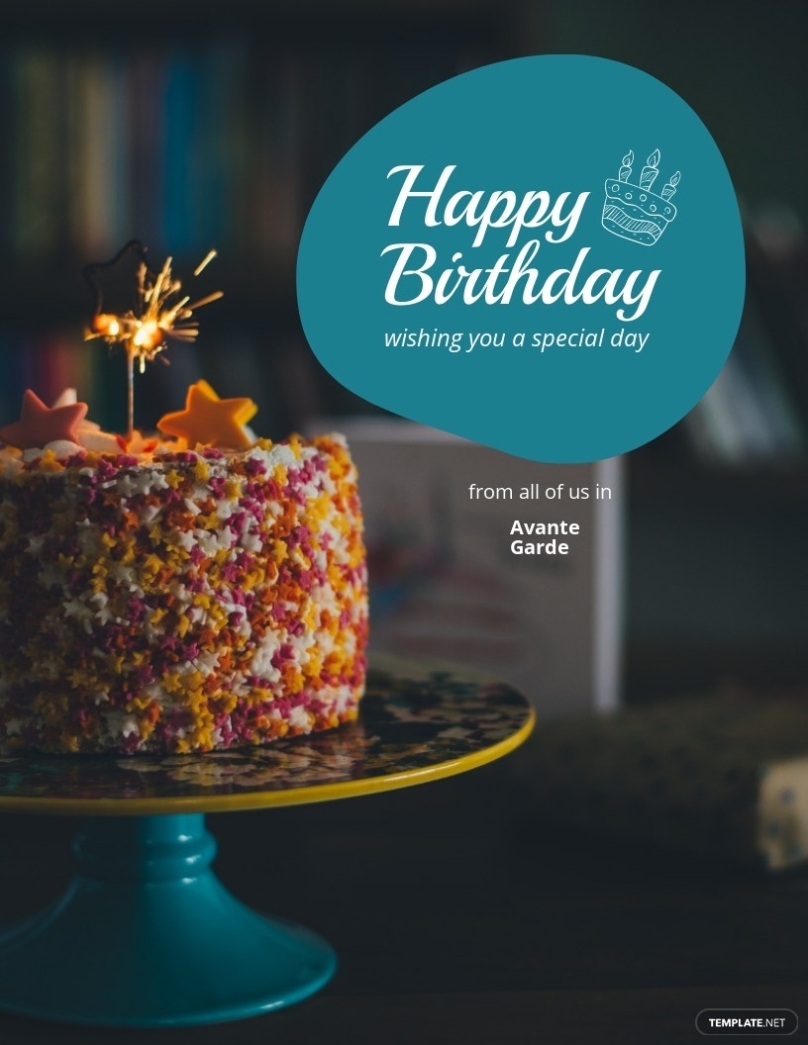 Happy Birthday Flyer Template [Free Jpg] – Google Docs, Word, Publisher | Template Intended For Free Birthday Flyer Templates