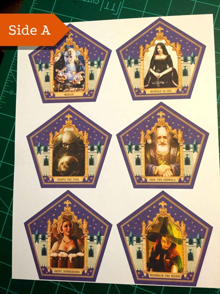 Harry Potter Chocolate Frog Cards Printable – Printable Card Free Inside Chocolate Frog Card Template