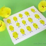 Hazel Fisher Creations: Happy Easter! Finger Print Chick Cards Regarding Easter Chick Card Template