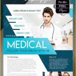 Health Care Flyer Template Free Of Medical Brochure Templates – 41 Free Psd Ai Vector Eps Inside Free Health Flyer Templates