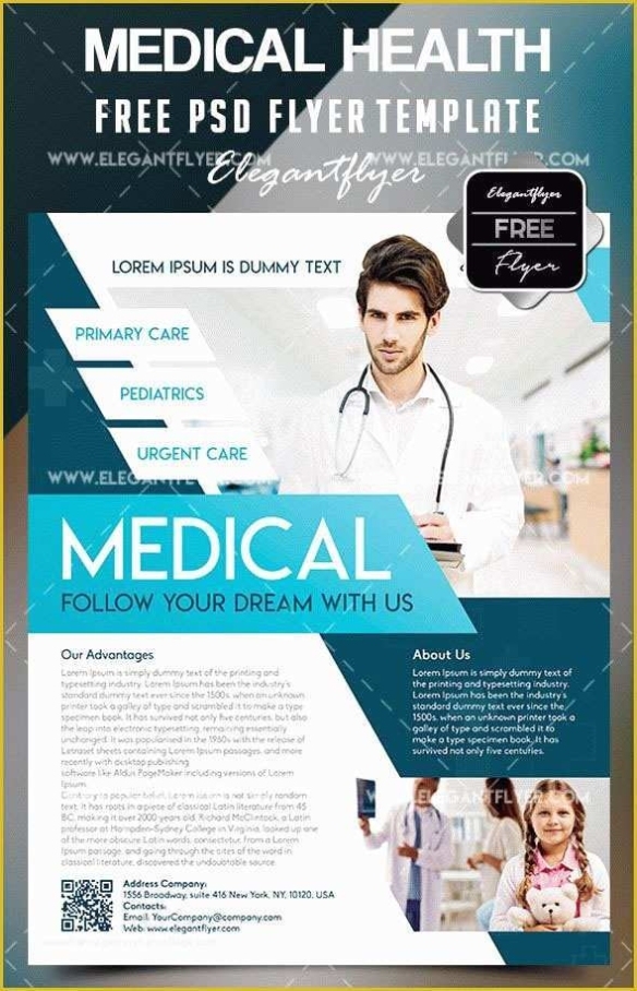 Health Care Flyer Template Free Of Medical Brochure Templates – 41 Free Psd Ai Vector Eps Inside Free Health Flyer Templates