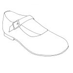 High Heel Drawing Template At Getdrawings | Free Download For High Heel Shoe Template For Card