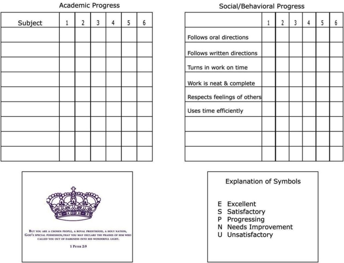 High School Report Card Template Pdf - Sampletemplatess - Sampletemplatess Regarding Blank Report Card Template
