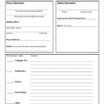 High School Student Report Card Template throughout High School Student Report Card Template