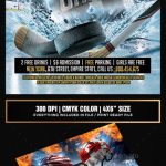 Hockey Game Flyer Template By Smashingflyers | Graphicriver with regard to Hockey Flyer Template