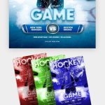 Hockey Game Psd Flyer Template #33786 – Styleflyers With Regard To Hockey Flyer Template