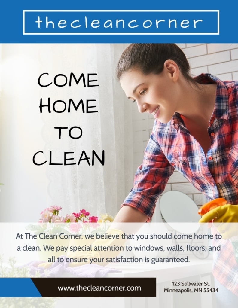 Home Cleaning Service Flyer Template | Mycreativeshop For Cleaning Flyers Templates Free