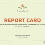 Homeschool Middle School Report Card Template - Google Docs, Illustrator, Word, Psd, Publisher inside Homeschool Report Card Template Middle School