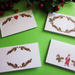 Homespun With Love: Christmas Place Cards for Christmas Table Place Cards Template