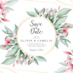Horizontal Wedding Invitation Card Template 683153 Vector Art At Vecteezy Inside Invitation Cards Templates For Marriage