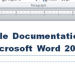How Can I Stop Accidentally Deleting Header Images While Highlighting Text In Microsoft Word In Word 2010 Template Location
