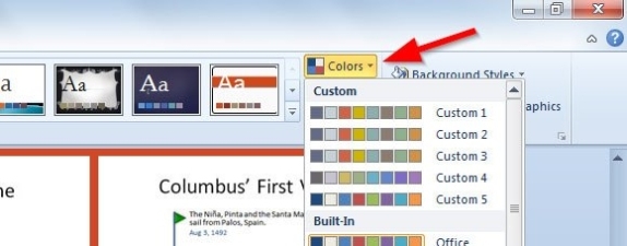 How To Change Link Color In Powerpoint Template With Regard To How To Change Powerpoint Template