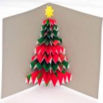 How To Create A Cute Pop Up Christmas Tree Card ⋆ Christas Craft 2022 For Pop Up Tree Card Template