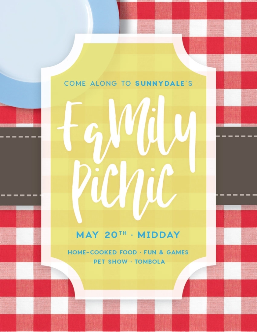 How To Create A Summer Picnic Community Event Flyer In Adobe Indesign | Tutorial Photoshop Throughout Community Event Flyer Template