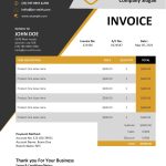 How To Create Professional Business Invoice Template In Microsoft Word – The Graphic Home For Graphic Design Invoice Template Word