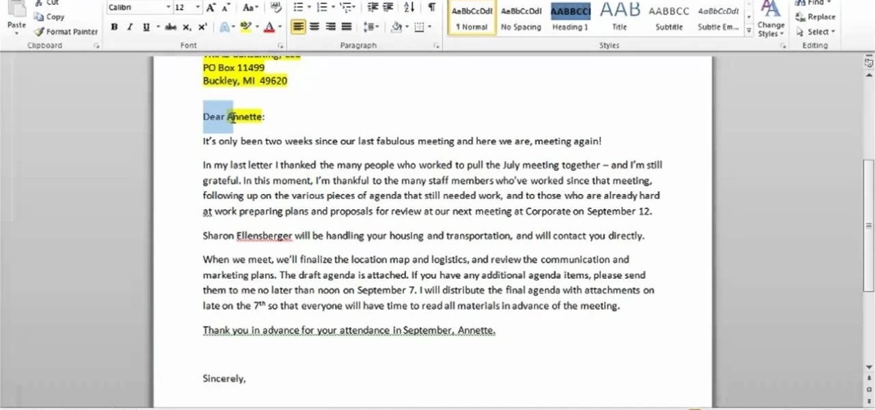 How To Do A Mail Merge In Word 2010 With How To Create A Mail Merge Template In Word 2010