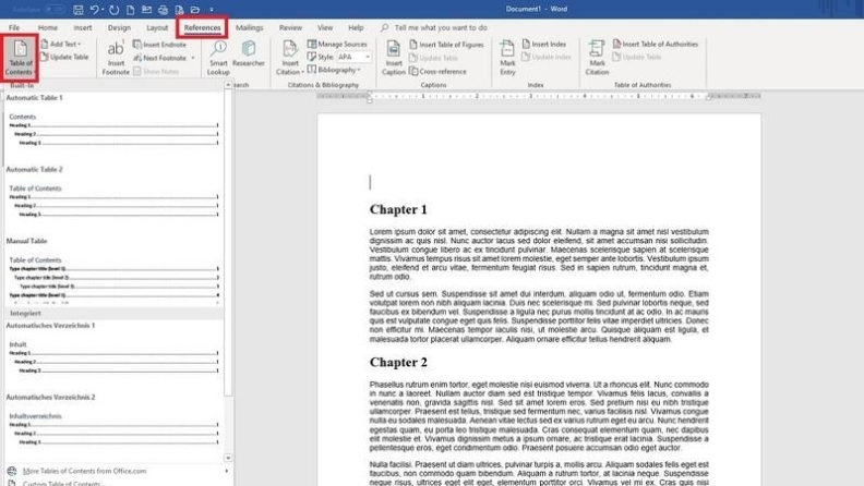 How To Insert A Table Of Content In Word - How2Foru With Regard To Word 2013 Table Of Contents Template