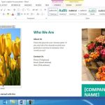 How To Make A Brochure On Microsoft Word 2007 – Carlynstudio Throughout Booklet Template Microsoft Word 2007