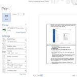 How To Preview Your Word 2013 Document Before Printing – Dummies For How To Create A Template In Word 2013