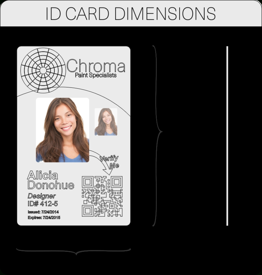 Id Card Layout And Artwork Guidelines | Instantcard In Credit Card Size Template For Word