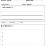 Independent Journal Pages - The Autism Helper in Double Entry Journal Template For Word