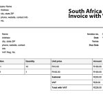 Index - Easy Invoices throughout South African Invoice Template