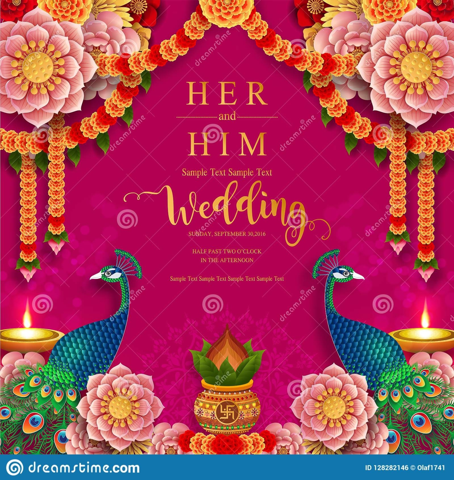 Indian Wedding Invitation Carddian Wedding Invitation Card Templates With Gold Patterned And Throughout Indian Wedding Cards Design Templates