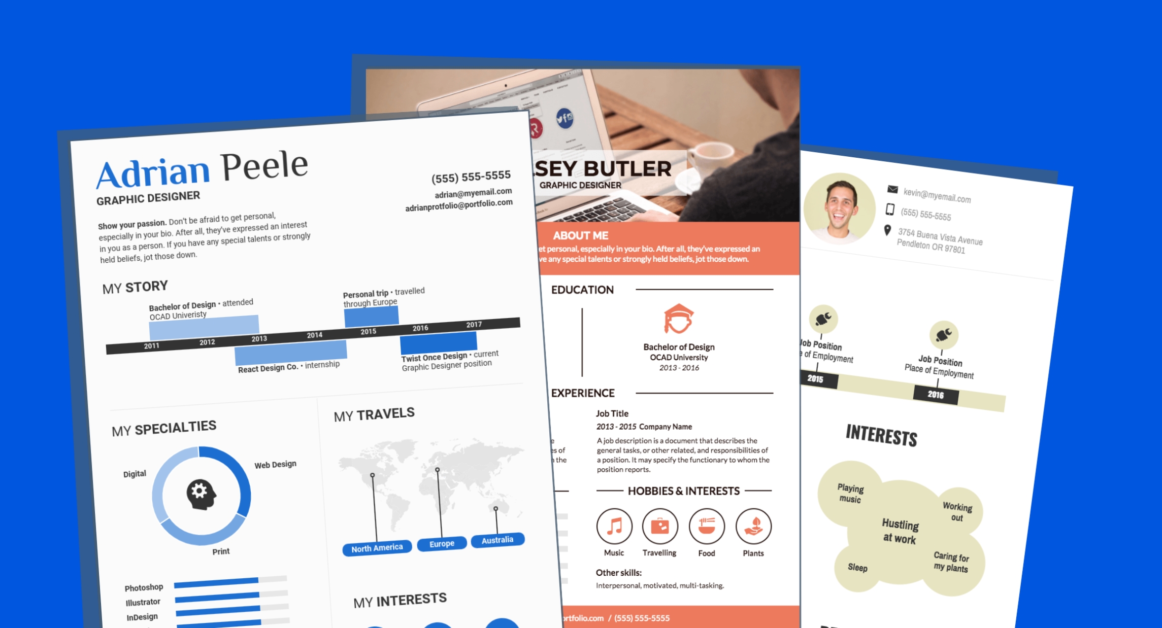 Infographic Resume Template – Venngage In Infographic Cv Template Free