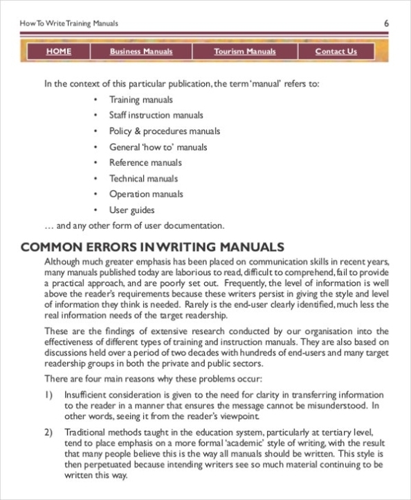 Instruction Manual Template – 10+ Free Word, Pdf Documents Download | Free & Premium Templates Intended For Training Documentation Template Word