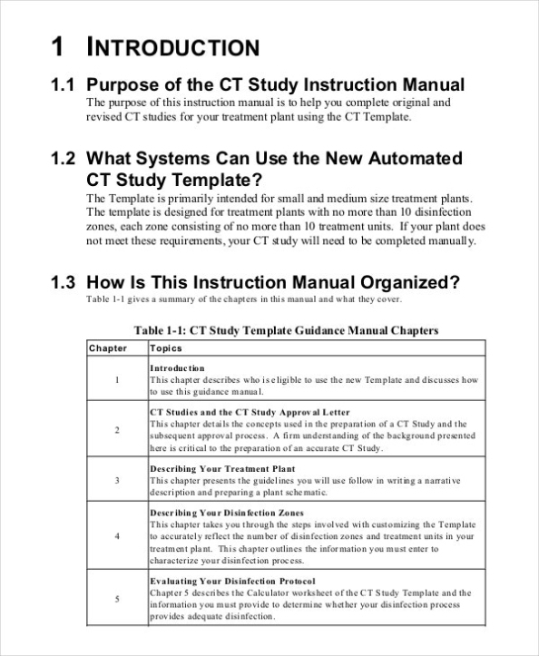 Instruction Manual Template – 10+ Free Word, Pdf Documents Download | Free & Premium Templates Pertaining To Business Process Narrative Template
