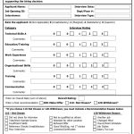 Interview Evaluation Form – 9+ Examples, Format, Pdf | Examples Regarding Business Process Evaluation Template