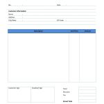 Invoice Receipt Template Word | Invoice Example For Microsoft Office Word Invoice Template