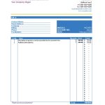 Invoice Template Excel Free Download — Excelxo Inside Make Your Own Invoice Template Free