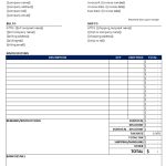 Invoice Template Pertaining To Make Your Own Invoice Template Free