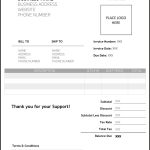 Invoice Template Printable Invoice Business Form | Etsy Singapore In Singapore Invoice Template