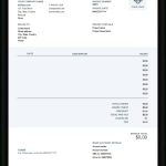 Invoice Template Uk Doc Intended For New Zealand Invoice Template