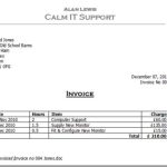 Invoice Template Word 2010 | Invoice Example In Invoice Template Word 2010
