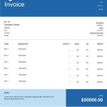 Invoice Templates For Business Professionals – Wave Financial With Regard To Software Consulting Invoice Template