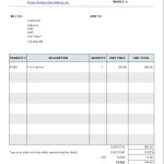 Invoice With Gst Template * Invoice Template Ideas Intended For Invoice Template Filetype Doc
