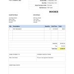 Invoices In Word * Invoice Template Ideas Inside Commercial Invoice Template Word Doc