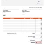 Itemized Bill | Free Download From Invoice Simple regarding Invoice Template For Pages