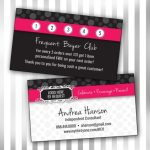 Items Similar To Custom Consultant Double Sided Business Card / Frequent Buyer Club Template In Frequent Diner Card Template