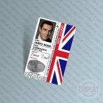 James Bond 007 | Sis | Secret Intelligence Service | Mi6 Id Badge | Cosplay Id | Ebay With Regard To Mi6 Id Card Template