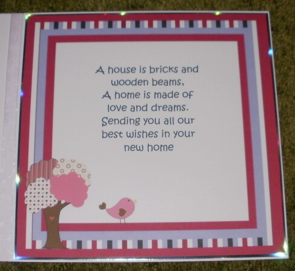 Kym'S Crafty Cards: Moving House Card Throughout Free Moving House Cards Templates