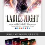 Ladies Night Free Psd Flyer Template Free Download #30235 – Styleflyers With Flyer Design Templates Psd Free Download