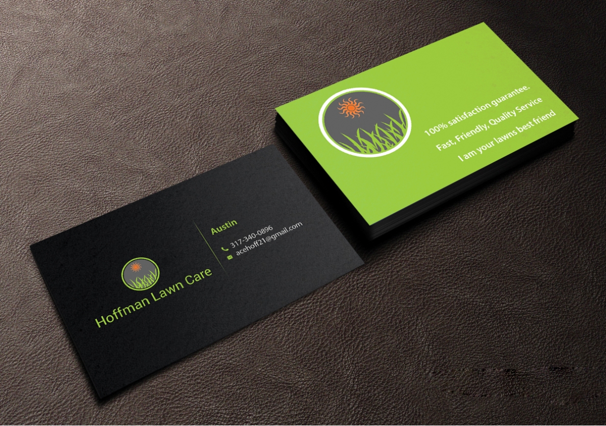 Lawn Care Business Cards / Lawn Service Business Cards The Lawn Solutions : Promote Your Lawn In Landscaping Business Card Template