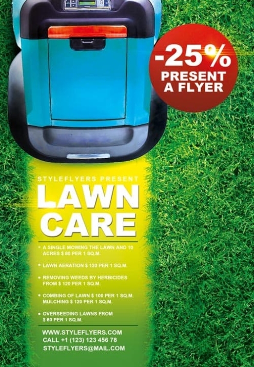 Lawn Mowing Flyer Templates Intended For Mowing Flyer Template